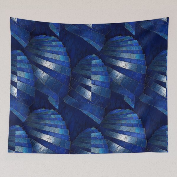 Item preview, Endless Blue Staircase designed and sold by Curious Echo.