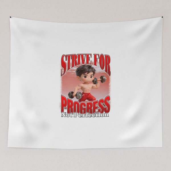 Item preview, Strive For Progress Not Perfection designed and sold by bngfx.