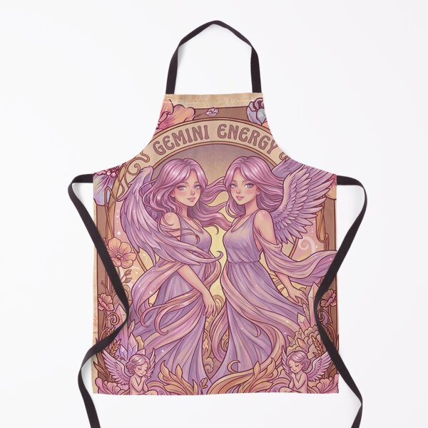 Item preview, Gemini Zodiac Twins Anime Art | Gemini Energy Celestial Angel Goddesses | Pastel Astrology Illustration | Horoscope Wall Art | Gemini Birthday Gift | Fantasy Zodiac Decor designed and sold by RSDigitalPrintDesign.