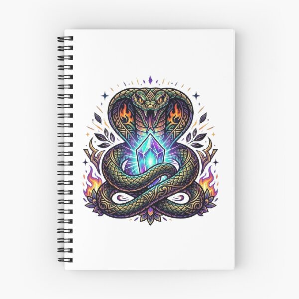 Item preview, Mystic King Cobra T-Shirt Snake Art Fantasy Serpent Vector Design designed and sold by Faisal  Shah.