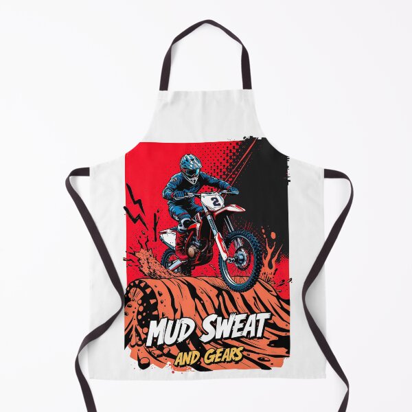 Item preview, Pop Art Off Road Racing Enduro Motorcycle Graphic Art designed and sold by RevUpDesign.