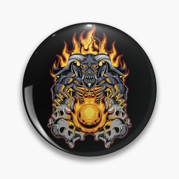 Item preview, Hellfire Overlord - Demon of Eternal Flames designed and sold by Peter Kaul.