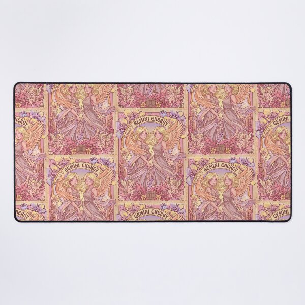 Item preview, Gemini Zodiac Twins Anime Art | Gemini Energy Celestial Angel Goddesses | Pastel Astrology Illustration | Horoscope Wall Art | Gemini Birthday Gift | Fantasy Zodiac Decor designed and sold by RSDigitalPrintDesign.