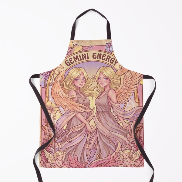 Item preview, Gemini Zodiac Twins Anime Art | Gemini Energy Celestial Angel Goddesses | Pastel Astrology Illustration | Horoscope Wall Art | Gemini Birthday Gift | Fantasy Zodiac Decor designed and sold by RSDigitalPrintDesign.