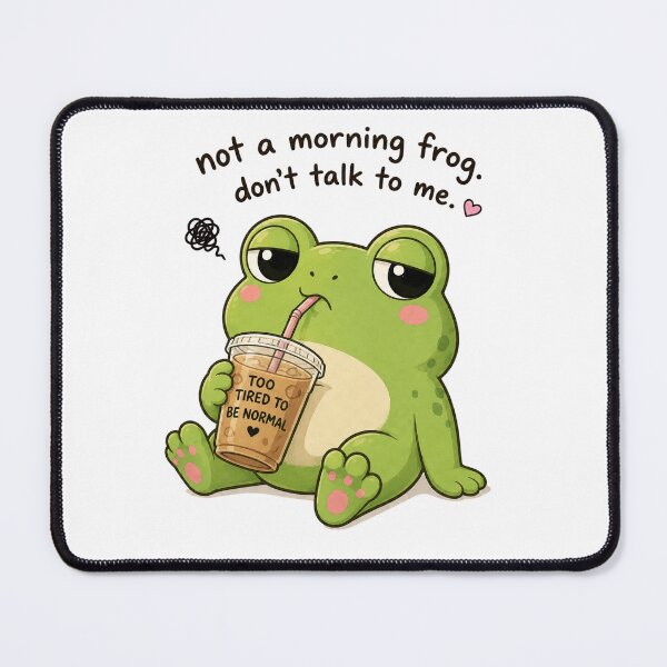 Item preview, Not A Morning Frog Don't Talk To Me Funny Coffee Gift designed and sold by slestore.