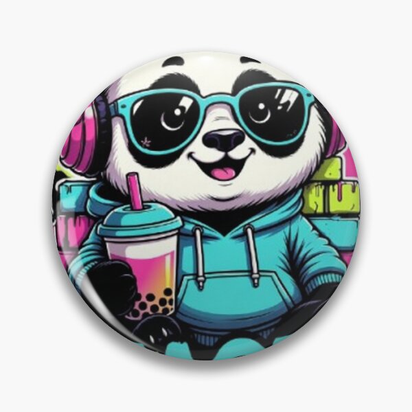 Item preview, Peace? Never Heard of It – Cool Panda Street Art designed and sold by Dogandesighn.