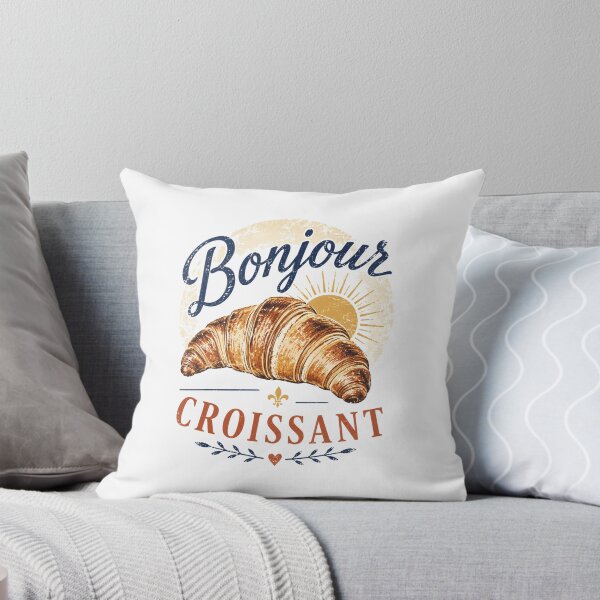 Item preview, Bonjour croissant french pastry designed and sold by Sixtinebzh.
