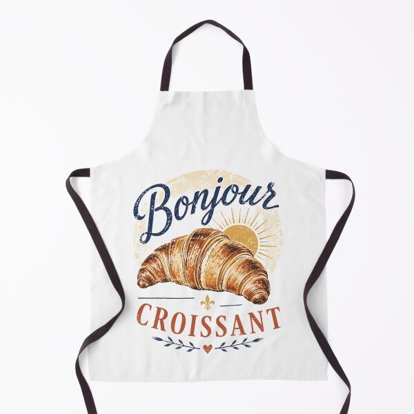 Item preview, Bonjour croissant french pastry designed and sold by Sixtinebzh.