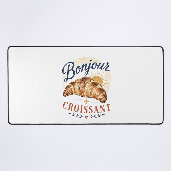 Item preview, Bonjour croissant french pastry designed and sold by Sixtinebzh.