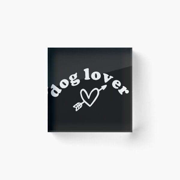 Item preview, Dog Lover Text with Heart and Arrow Illustration designed and sold by erfazanitika.