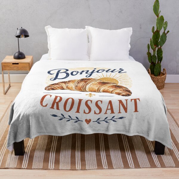 Item preview, Bonjour croissant french pastry designed and sold by Sixtinebzh.