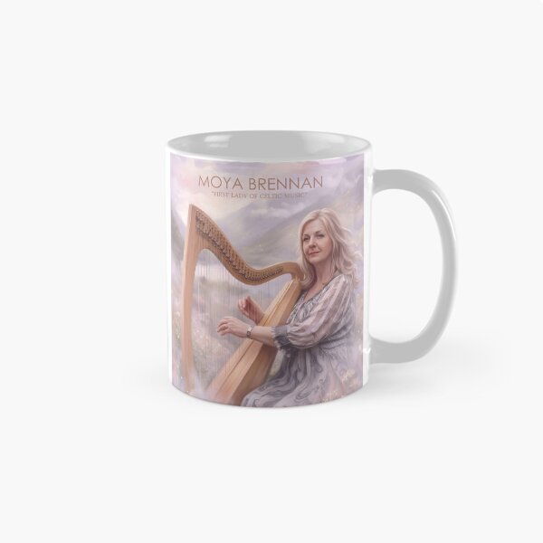 Item preview, Moya Brennan Celtic Music Portrait designed and sold by ARTROGAN.
