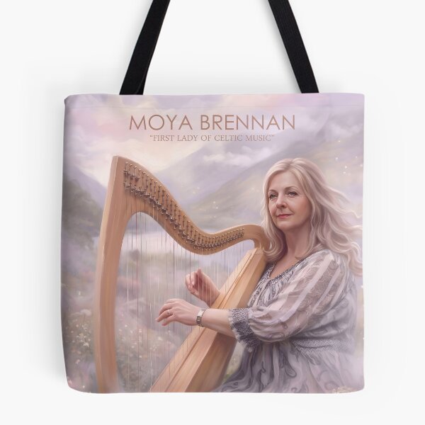 Item preview, Moya Brennan Celtic Music Portrait designed and sold by ARTROGAN.