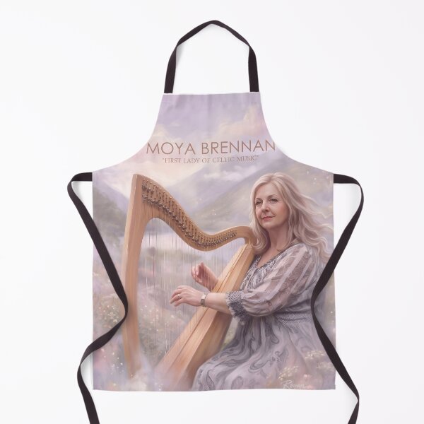 Item preview, Moya Brennan Celtic Music Portrait designed and sold by ARTROGAN.