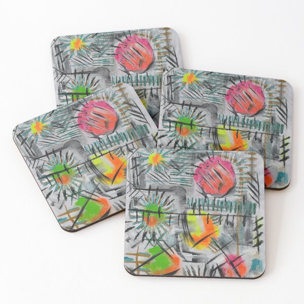 Item preview, Neon Abstract Chaos designed and sold by JustArtSoulUK.