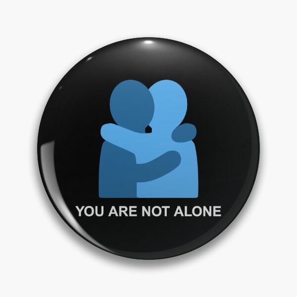 Item preview, You are not alone Motivational Quote  designed and sold by SWETA HALDER.