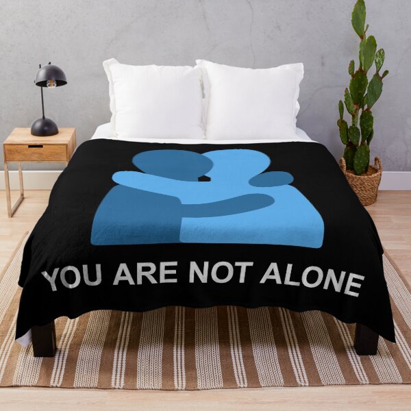 Item preview, You are not alone Motivational Quote designed and sold by SWETA HALDER.