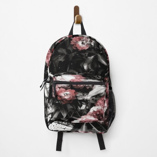 Item preview, floral bold charcoal colorful charcoal sketch design designed and sold by SmashingDeals.