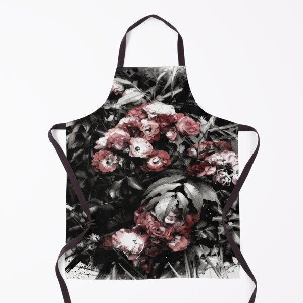 Item preview, floral bold charcoal colorful charcoal sketch design designed and sold by SmashingDeals.