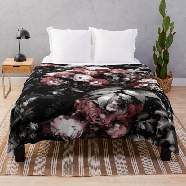 Item preview, floral bold charcoal colorful charcoal sketch design designed and sold by SmashingDeals.