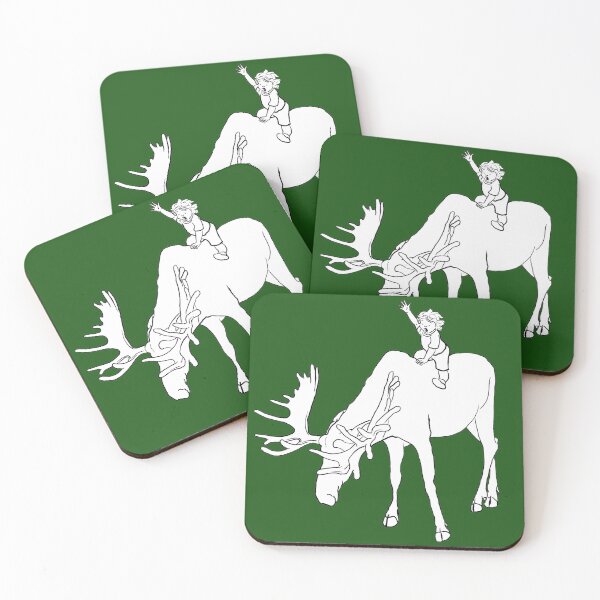 Item preview, Move moose! designed and sold by TheNuttyDuck.