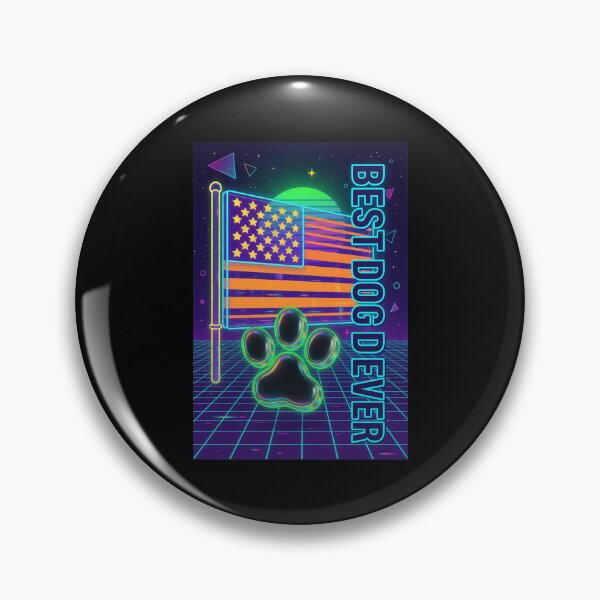 Item preview, Best Dog Dad Ever Patriotic Paw Print designed and sold by GiaoCalonas.