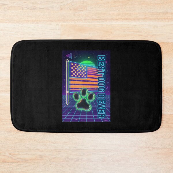 Item preview, Best Dog Dad Ever Patriotic Paw Print designed and sold by GiaoCalonas.