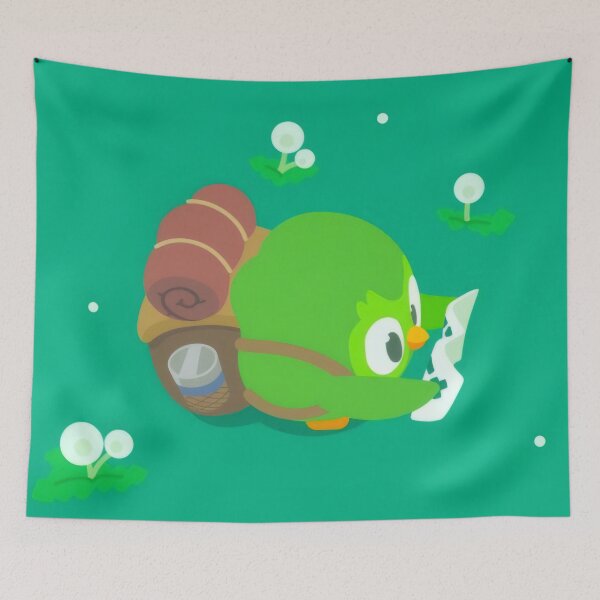 Item preview, Cute Green Owl Traveler Hiking - Wanderlust Explorer Map Bird Sticker designed and sold by Billy Morfo™.