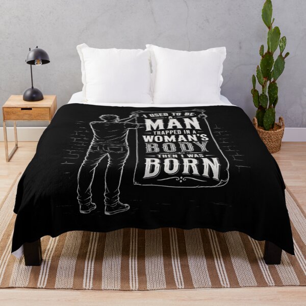 Item preview, I Used to Be A Man Trapped in A Woman's Body Then I was Born designed and sold by Crystal-Tree.