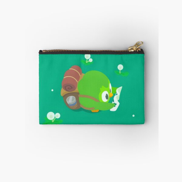 Item preview, Cute Green Owl Traveler Hiking - Wanderlust Explorer Map Bird Sticker designed and sold by William Cano.