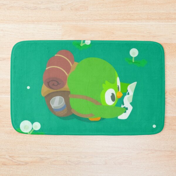 Item preview, Cute Green Owl Traveler Hiking - Wanderlust Explorer Map Bird Sticker designed and sold by Billy Morfo™.