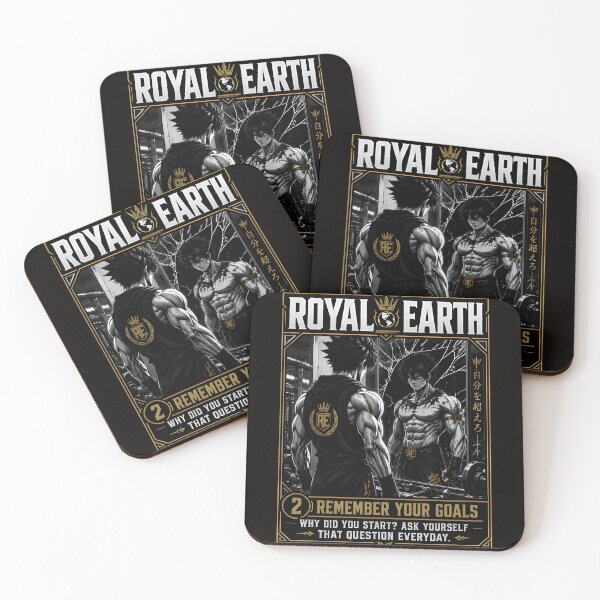 Item preview, Royal Earth Remember Your Goals  Gym Poster designed and sold by RoyalEarthstore.