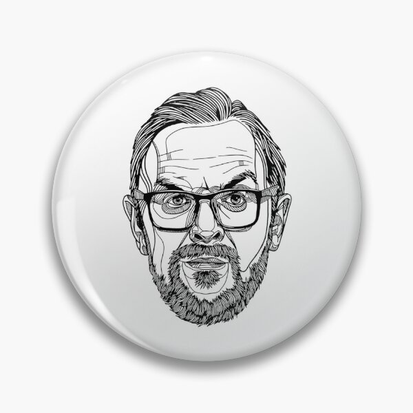 Item preview, Greg Davies Face Sketchy Art designed and sold by nicarvaldcos.