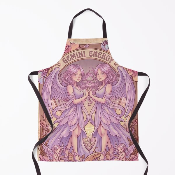 Item preview, Gemini Zodiac Twins Anime Art | Gemini Energy Celestial Angel Goddesses | Pastel Astrology Illustration | Horoscope Wall Art | Gemini Birthday Gift | Fantasy Zodiac Decor designed and sold by RSDigitalPrintDesign.