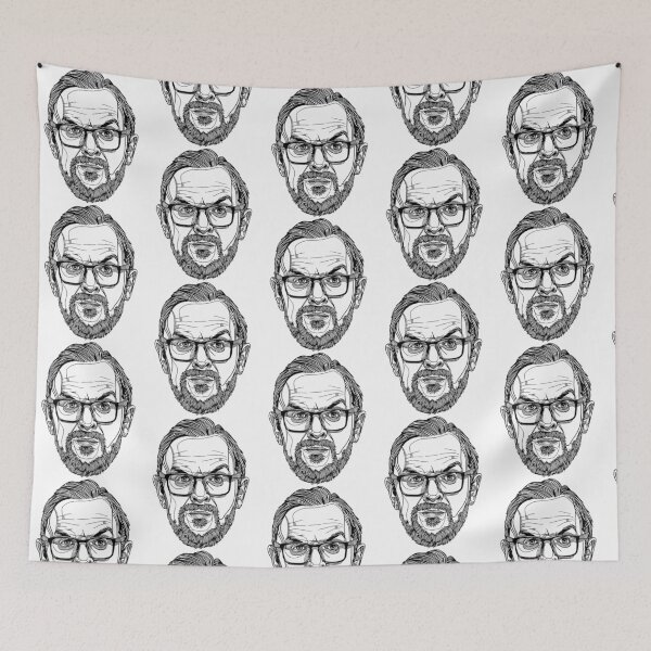 Item preview, Arte esquemático del rostro de Greg Davies designed and sold by nicarvaldcos.