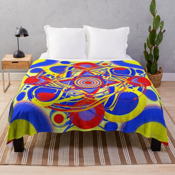 Item preview, Cosmic Resonance – Vibrant Abstract Geometric Composition designed and sold by Habatour Creations Exclusive Digital Art Products.