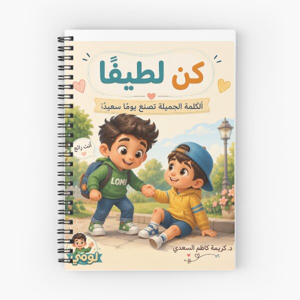 Item preview, Be Kind – Arabic Children’s Book Cover Art designed and sold by LumivaraGallery.