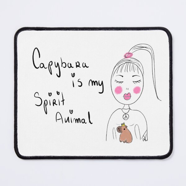 Item preview, capybara is my spirit animal designed and sold by Kasia1987t.