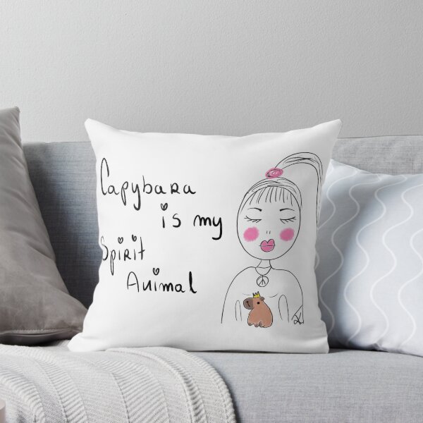 Item preview, capybara is my spirit animal designed and sold by Kasia1987t.