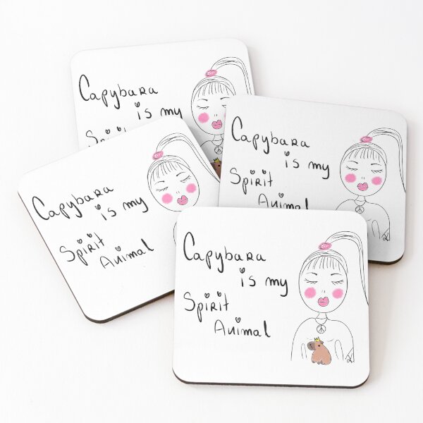 Item preview, capybara is my spirit animal designed and sold by Kasia1987t.