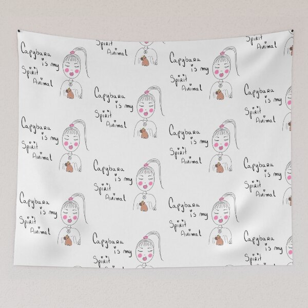 Item preview, capybara is my spirit animal designed and sold by Kasia1987t.