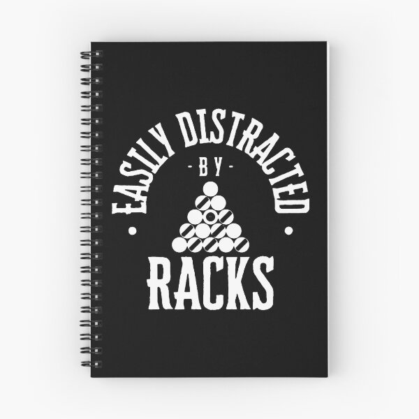 Item preview, Easily Distracted by Racks Billiards Design designed and sold by erfazanitika.