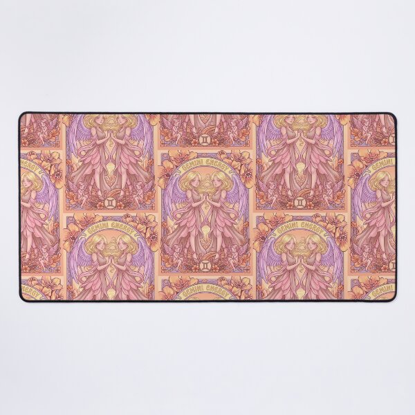 Item preview, Gemini Zodiac Twins Anime Art | Gemini Energy Celestial Angel Goddesses | Pastel Astrology Illustration | Horoscope Wall Art | Gemini Birthday Gift | Fantasy Zodiac Decor designed and sold by RSDigitalPrintDesign.