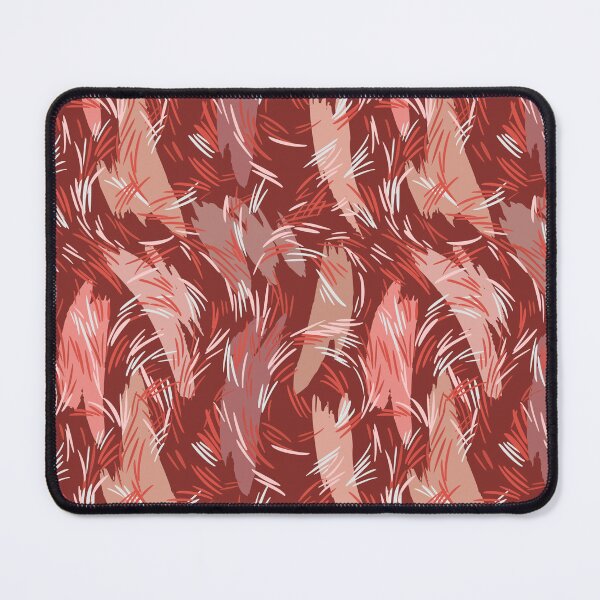 Item preview, Terracotta Abstract Pattern with Brush Strokes designed and sold by Zaya_art.