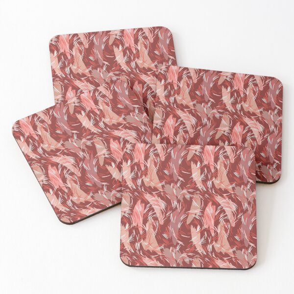 Item preview, Terracotta Abstract Pattern with Brush Strokes designed and sold by Zaya_art.