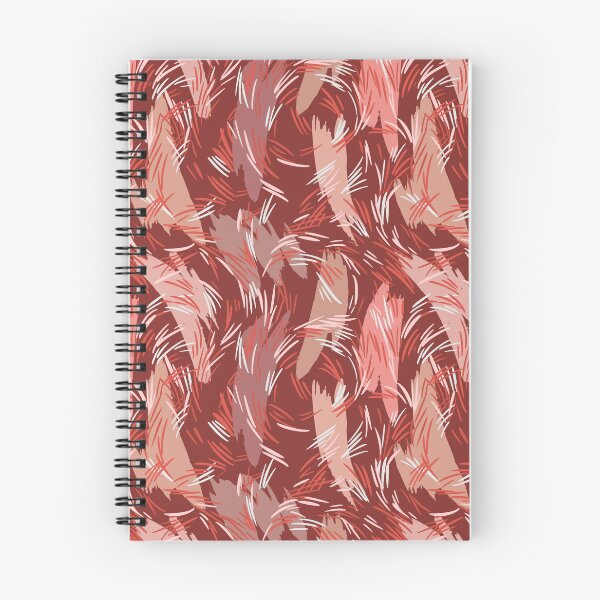 Item preview, Terracotta Abstract Pattern with Brush Strokes designed and sold by Zaya_art.