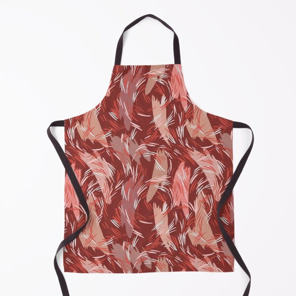 Item preview, Terracotta Abstract Pattern with Brush Strokes designed and sold by Zaya_art.