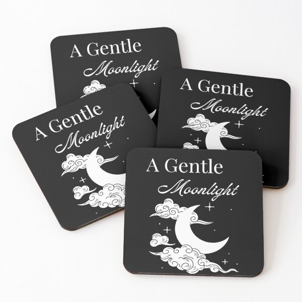 Item preview, A Gentle Moonlight | Quiet Night Reflection | Minimalist Celestial Art designed and sold by HOUSE OF VMH.