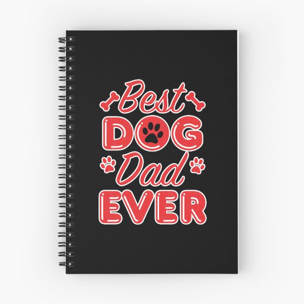 Item preview, Best Dog Dad Ever Paw Bone Typography designed and sold by GiaoCalonas.