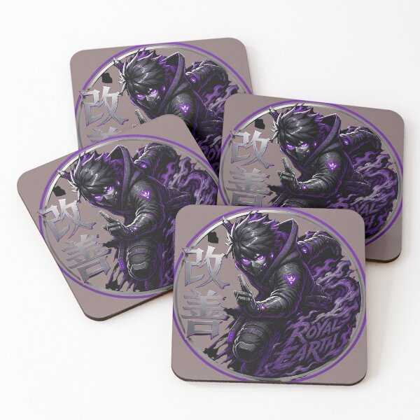 Item preview, Futuristic Purple Cyber Ninja designed and sold by RoyalEarthstore.
